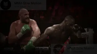 SLOW MOTION | Fury Wilder 3 KO [RE-UPLOAD]