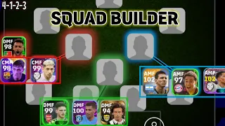 SQUAD BUILDER : FOR QUICK COUNTER 4-1-2-3✍🏼📋