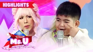 Yorme tells the story of how he wounded his eye | It's Showtime Mini Miss U