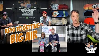 Tony Hawk Breaks down Viral Video Encouraging 12 Year Old Sky Brown to Drop down the Mega Ramp