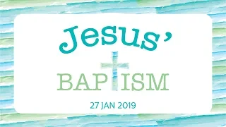 Jesus' Baptism