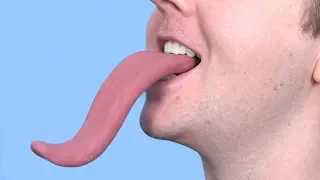 Longest Tongue Trick!