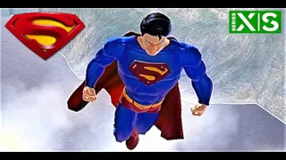 Super Man Returns Game Xbox Series X Backwards Compatibility Enhanced Man of Steel 4K HDR Game Play