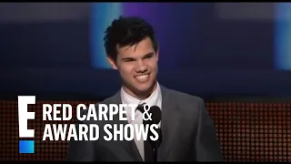 PCA 2010: Taylor Lautner Wins for Favorite Breakout Movie Actor | E! People's Choice Awards