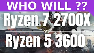 Which One ?? Ryzen 7 2700X vs Ryzen 5 3600 by Hi! TechTalk