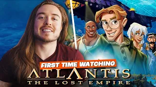 **UNDERWATER AVATAR!!** (but low-key better) Atlantis: the Lost Empire Reaction: FIRST TIME WATCHING
