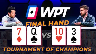 $463,375 to First at WPT Tournament of Champions