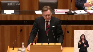 063 Nationalratssitzung IV Andreas F  Karlsböck FPÖ 2015 04 23 0900  06 Politik live  Nation Andre