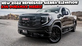 Refreshed 2022 Sierra Elevation 3.0 Duramax Diesel - This is it!