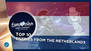 TOP 10: Entries from The Netherlands - Eurovision Song Contest