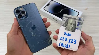 How to Restore and Replace iPhone 12 pro max back glass (ASMR Videos)