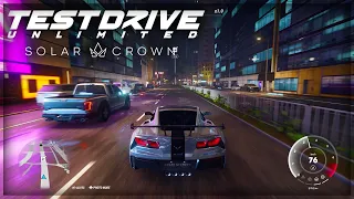 Test Drive Unlimited Solar Crown - 10 Seconds Of Corvette ZR1 Targa ALPHA Gameplay (4K 60FPS)