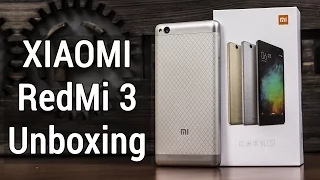 XiaoMi Redmi 3 распаковка и предварительный обзор. UNBOXING XiaoMi Redmi 3 от FERUMM.COM