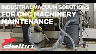 Industrial vacuum solution for CNC machinery maintenance | TC100 MPI