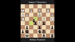 James T Sherwin vs Bobby Fischer | USA Championship (1966)