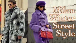 🇮🇹 Milan Street Fashion 2024: How Milanese Fashionistas Style in January?
