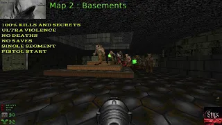 Doom 2 Maiden Voyage Map 2 : Basements ( Ultra Violence 100% )