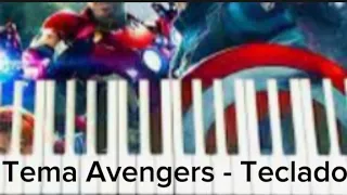 Tema Avengers - Teclado