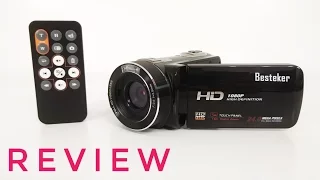 Besteker Z18 1080P Camcorder REVIEW - Is a cheap Chinese Camcorder any good??