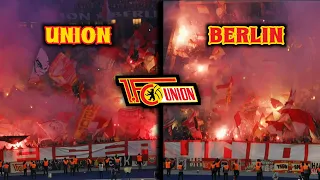 Union Berlin Fans at OlympiaStadion Berlin || Hertha Berlin - Union Berlin (28.01.23)