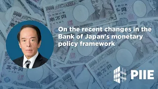 On the recent changes in the Bank of Japan's monetary policy framework