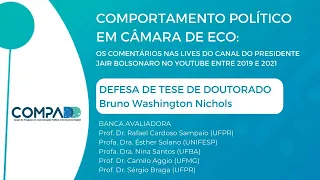 Banca de defesa de doutorado - Bruno Nichols (UFPR)