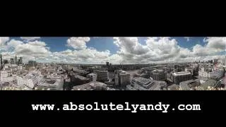 A week in London in time-lapse as seen from The Monument in 360 degrees. A unique view of the city.