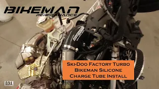 Ski-Doo 850 Factory Turbo Project Freeride Pt 6 - Bikeman Performance Silicone Charge Tube Install