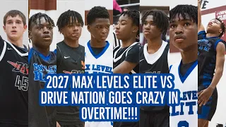 New Rivalry? 2027 Max Levels Elite Vs Drive Nation Goes Into Overtime! Crazy Finish