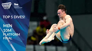 Diving World Cup 2021 - Men's 10m FINAL - Top 5 Dives