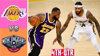 Los Angeles Lakers vs. New Orleans Pelicans Highlights 4th - QTR HD | NBA Regular Season 22-23