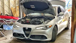 Продал Alfa Romeo Giulia с Аукциона Copart