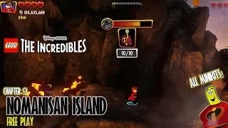 Lego The Incredibles: Nomanisan Island FREE PLAY (All 10 Minikits) - HTG