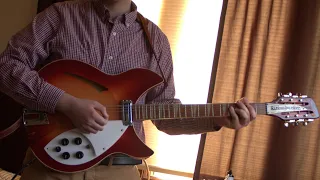 Beatles Riffs on the Rickenbacker 360/12 | Vox AC15