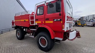 Top trucks 4408 Renault M 210 Midliner 4x4 -Feuerwehr, Fire brigade - 2.500 ltr watertank