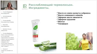 LR ALOE VIA Расслабляющий термолосьон  Гель для тела с органической серой