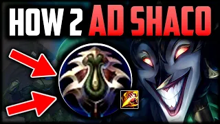 How to AD Shaco & CARRY for Beginners (Best Build/Runes) - Shaco Guide Season 14 League of Legends
