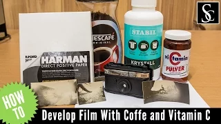 Develop Harman Direct Positive Paper in Coffe and Vitamin C (Caffenol - C)