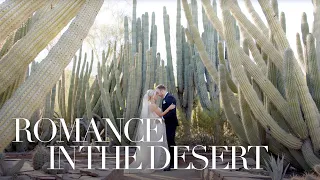 The Phoenix Desert Botanic Garden Wedding of Julia & Jared | Phoenix Wedding Videography
