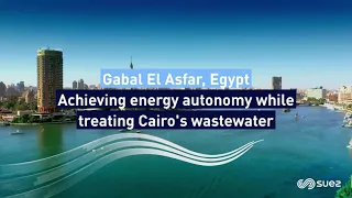 Gabal El Asfar wastewater treatment plant in Egypt - SUEZ