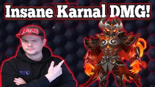 Ultimate Dmg Karnal Made me Climb 80 Points in 1 Day! - Summoners War