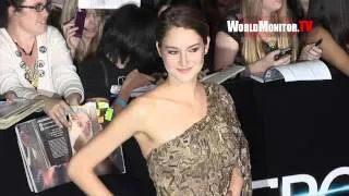 Shailene Woodley arrives at Summit Entertainment's 'Divergent' Los Angeles premiere