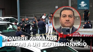 Asesinan a excolaborador del alcalde con licencia de Tlalnepantla afuera de centro comercial