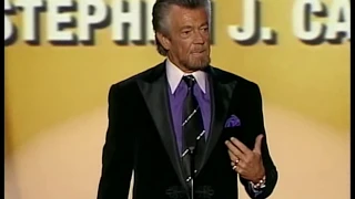 James Garner presents the 2006 Paddy Chayefsky Laurel Award to Stephen J. Cannell