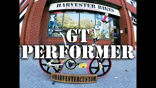 Retro GT Performer Old School BMX Custom Build @ Harvester Bikes