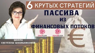 6 крутых СТРАТЕГИЙ ПАССИВА в Поток Cash, CashFlow. Меркурий работает 11 лет