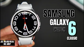 Samsung Galaxy Watch 6 Classic ⌚ ¡TE LO CUENTO TODO! | Unboxing & P. Impresiones