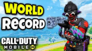 WORLD RECORD KILLS on BLACKOUT MAP!?! | COD MOBILE | SOLO VS SQUADS