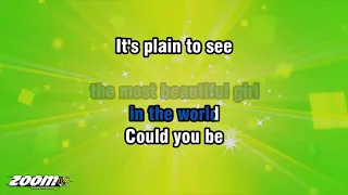 Prince - The Most Beautiful Girl In The World - Karaoke Version from Zoom Karaoke