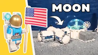 We Explored the Moon in LEGO! | NASA Artemis Missions in LEGO